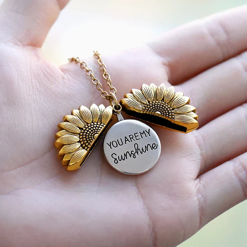 "You Are My Sunshine" Necklace โ Meaningful Gift for Her
