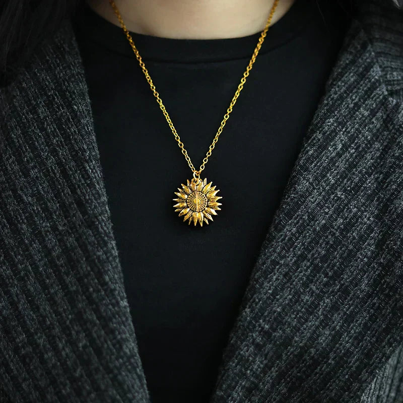 "You Are My Sunshine" Necklace โ Meaningful Gift for Her