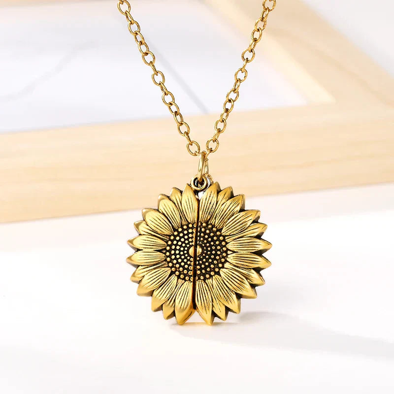 "You Are My Sunshine" Necklace โ Meaningful Gift for Her