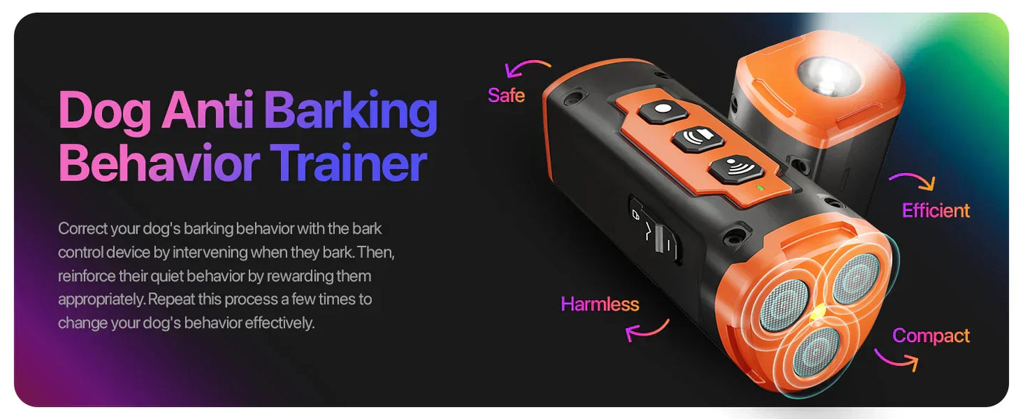 Ultrasonic Dog Trainer & Repeller β Effective & Safe