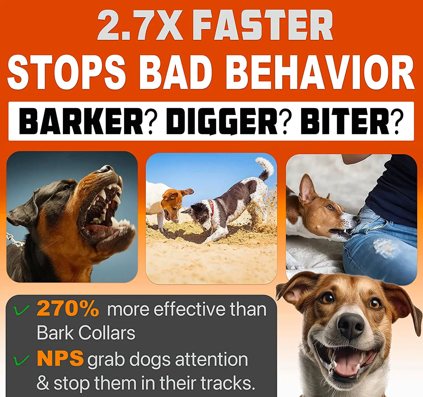 Ultrasonic Dog Trainer & Repeller β Effective & Safe