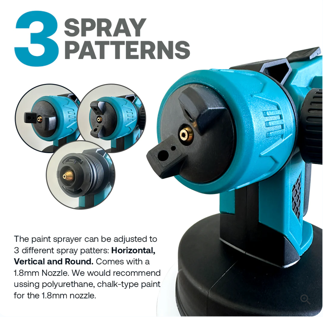Revolutionary Cordless Paint Sprayer